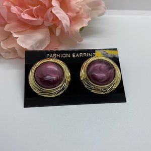 NWT vintage lucite earrings